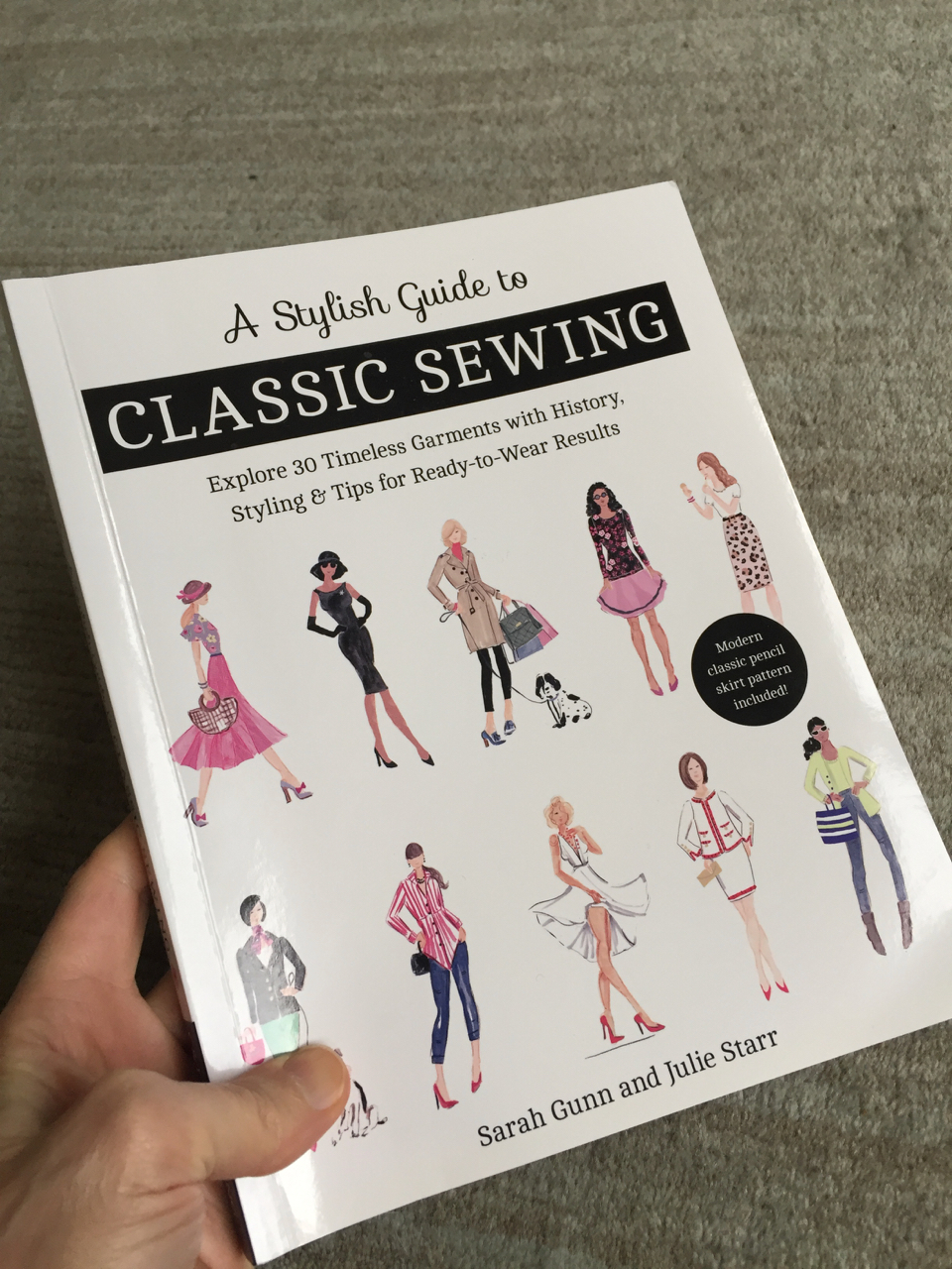 male pattern boldness "A Stylish Guide to Classic Sewing" Book Review