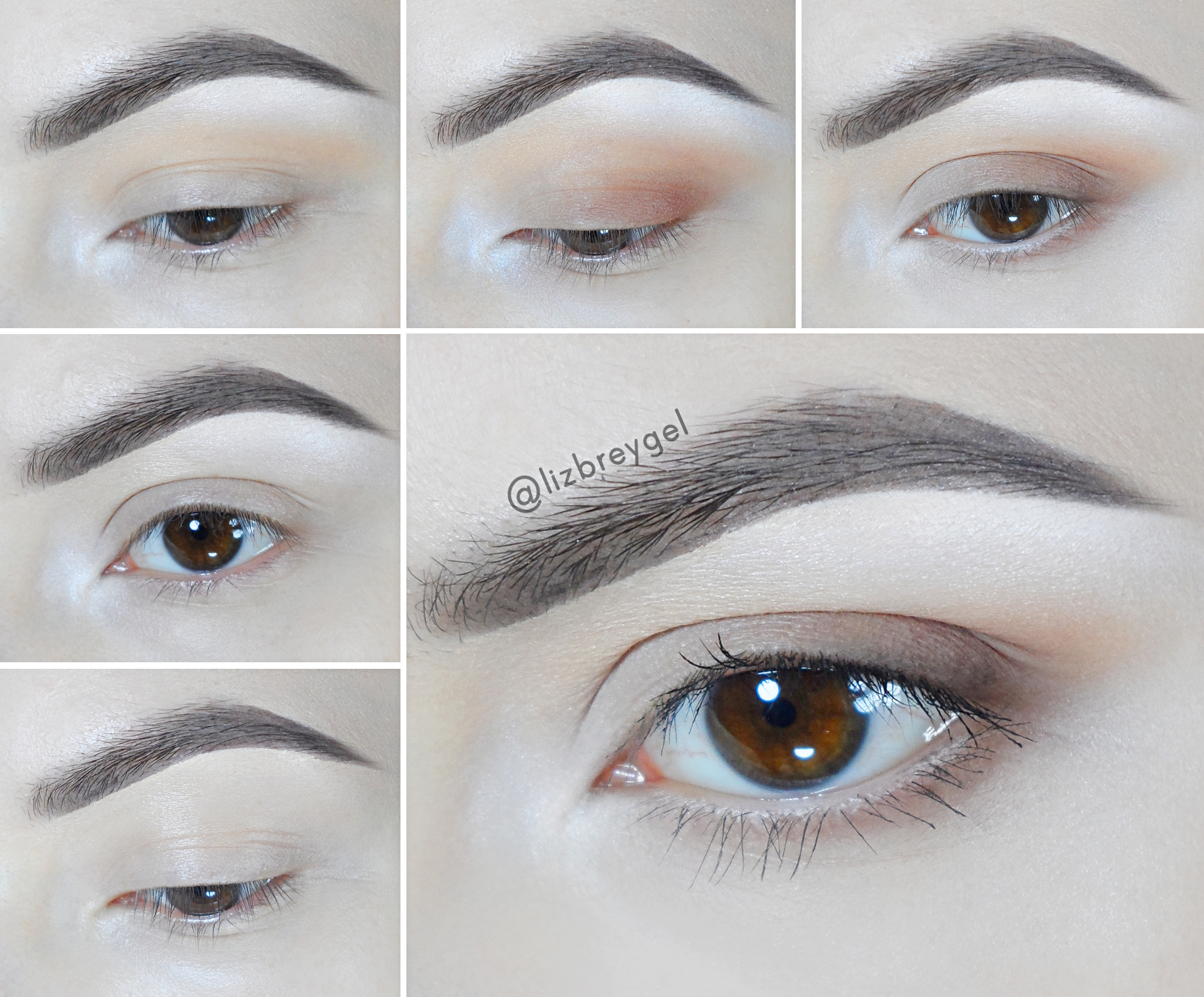 easy eye makeup for brown eyes step by step