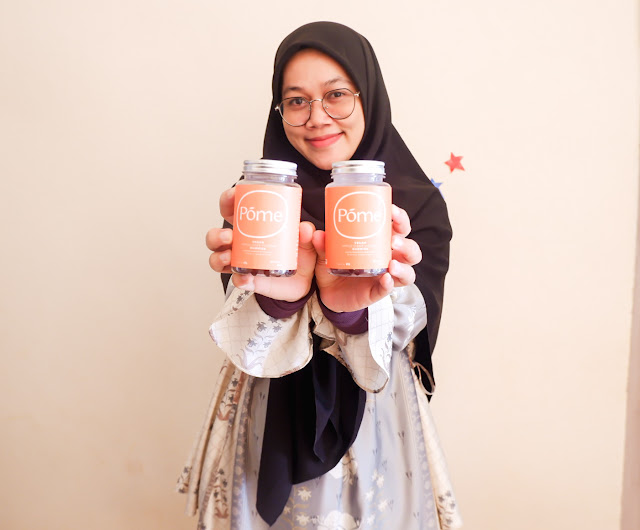 pome suplemen diet berbentuk gummy cuka apel