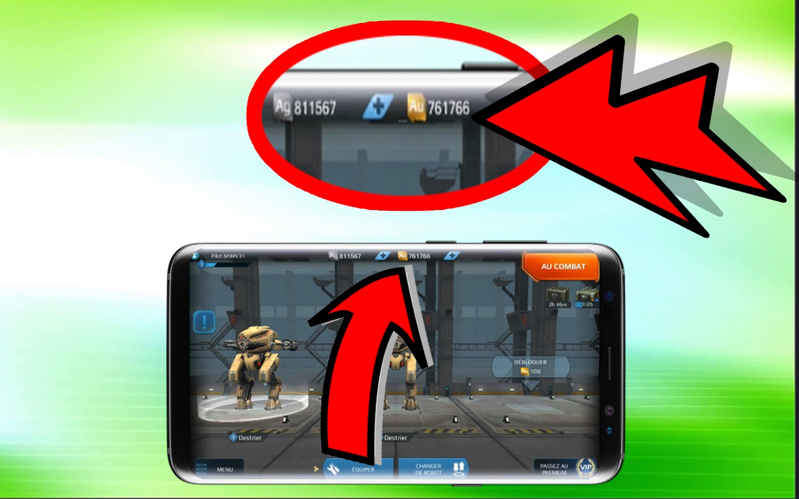 War Robots Hack Gold War Robots cheat on IOS / Android GAMESKILLED