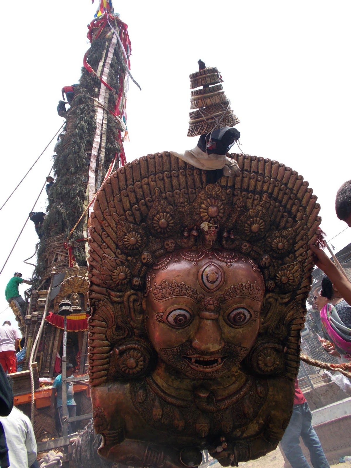 Катманду, мозаика