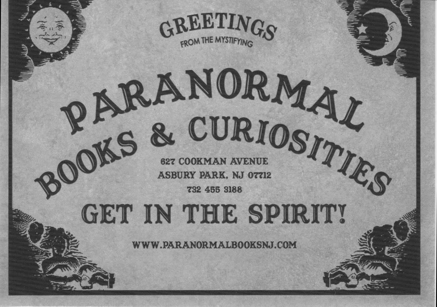 Teens and Tweens Travel too Paranormal Books and Curiosities