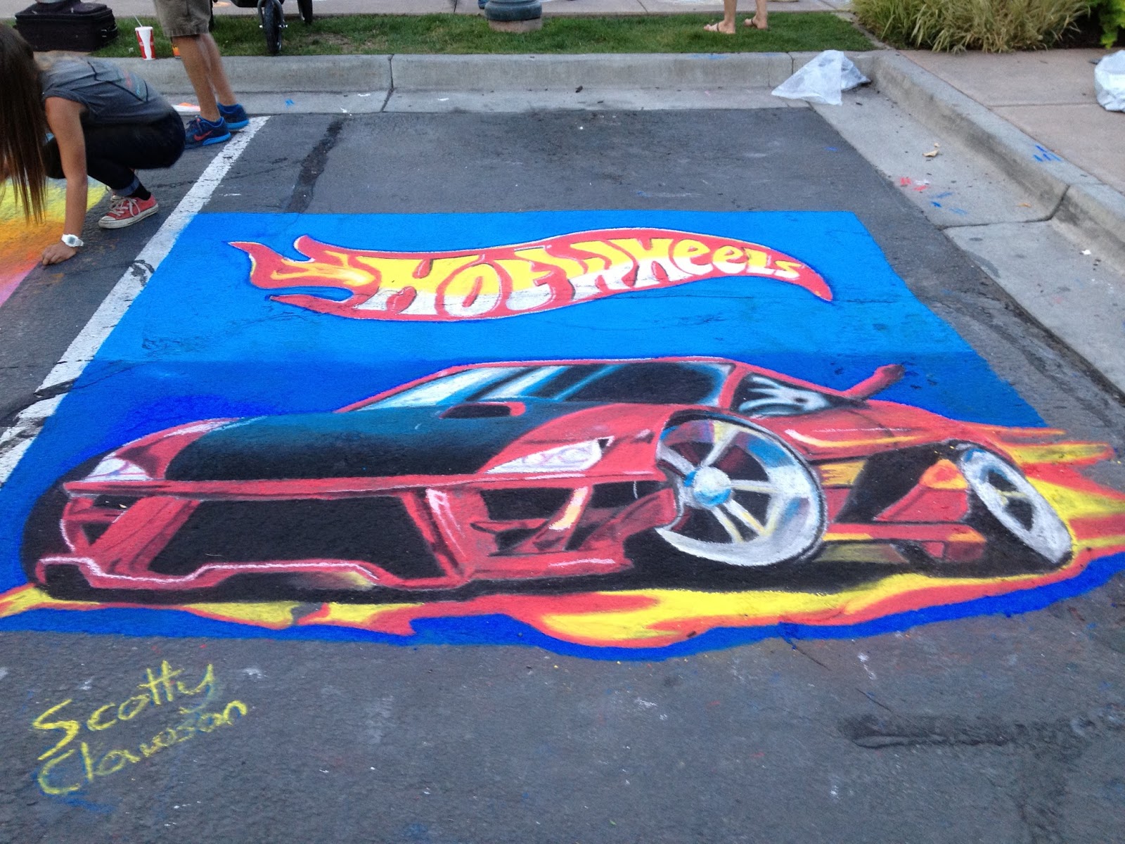 Yellow Van Travels A Family Travel Blog Chalk The Block at the Riverwoods