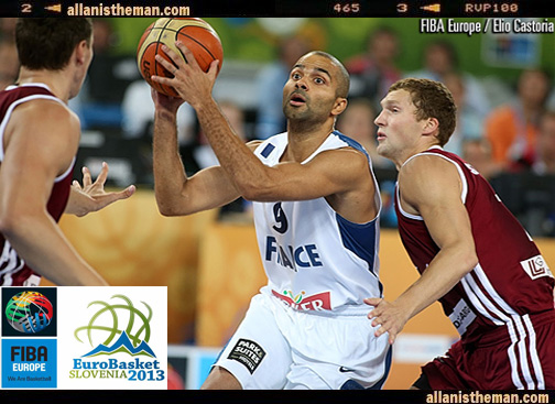 Eurobasket 2013: Tony Parker’s France holds off Latvia Rally