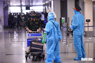 5 chuyến bay chở quân nhân từ Hà Nội đến HCM chống dịch