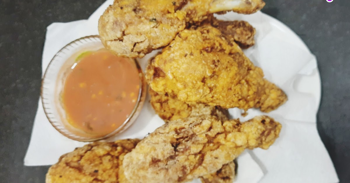 Fried chicken / Indian style fried chicken step by step procedure