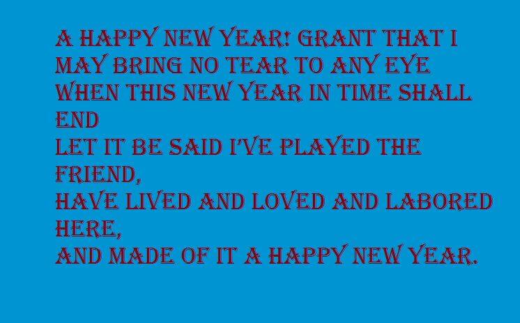 Happy New Year Wishes Quotes