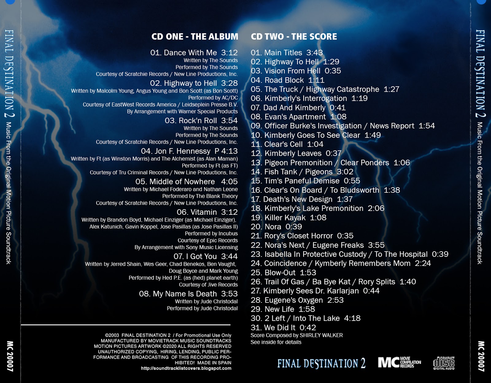 final destination 1 music final destination 1 music
