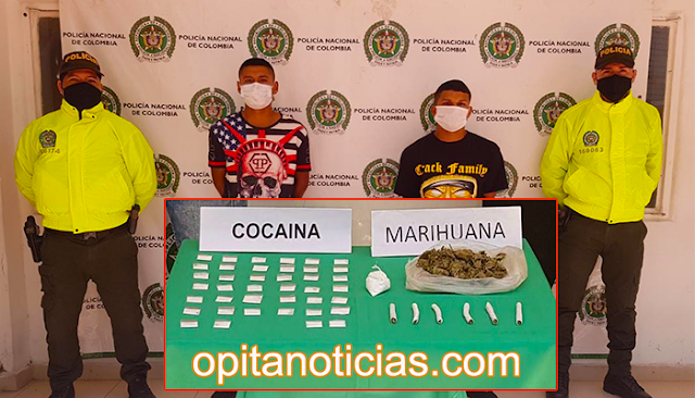 Capturados con distintos tipos de drogas listas para comercializar en la Plata-Huila. 