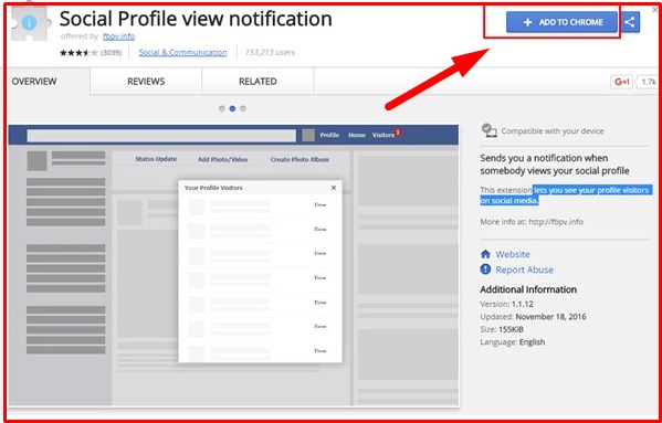 who is looking at facebook profile