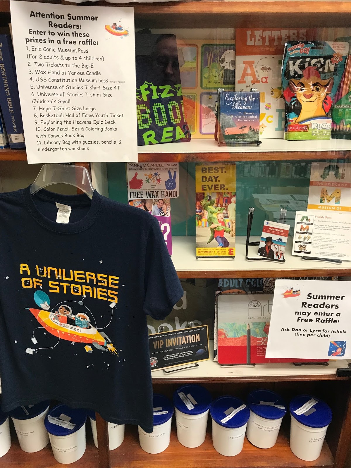 Heath Free Public Library: Children's Summer Reading Program Raffle ...