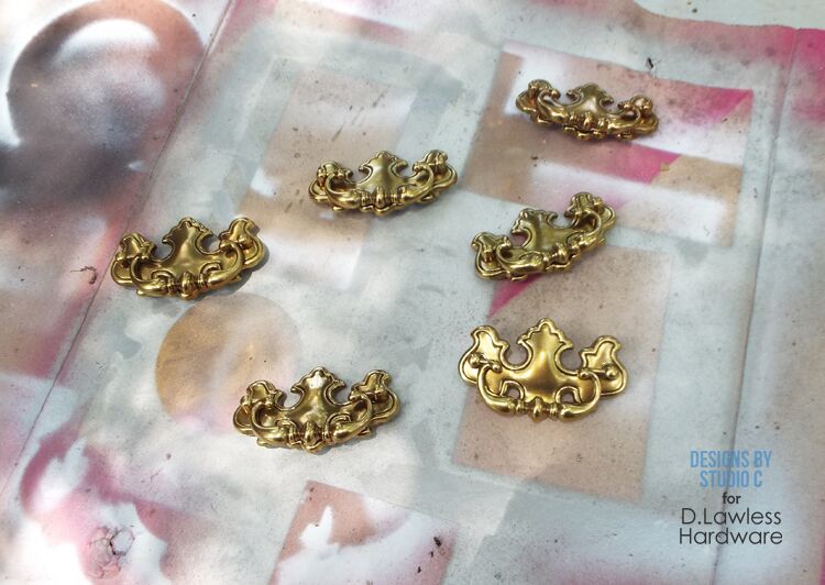 The D Lawless Hardware Blog How To Spray Paint Cabinet Hardware