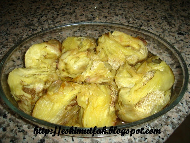 ESKİ MUTFAK : Közlenmiş Patlıcanlar