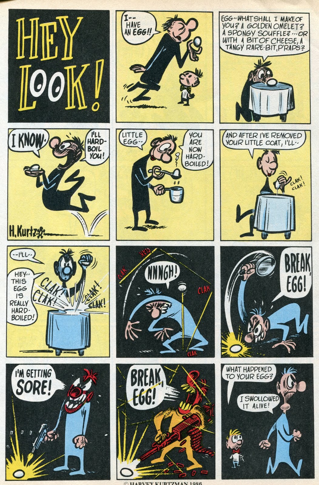 COMIC IS ART HARVEY KURTZMAN