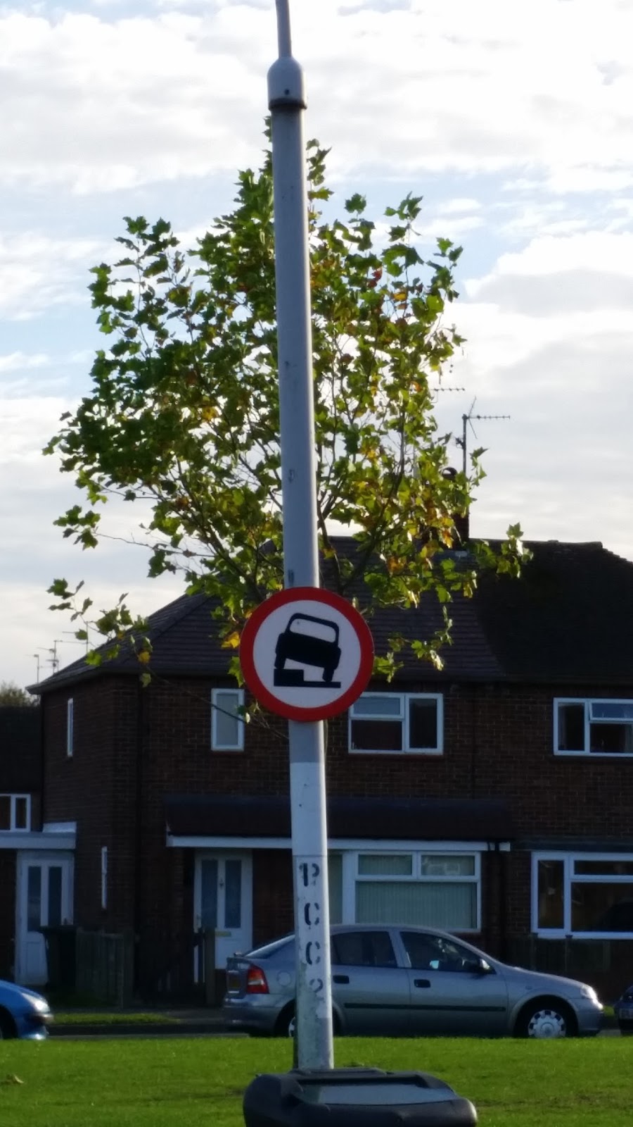 BIG TOM Driving Instructor Training Parking on grass verges and