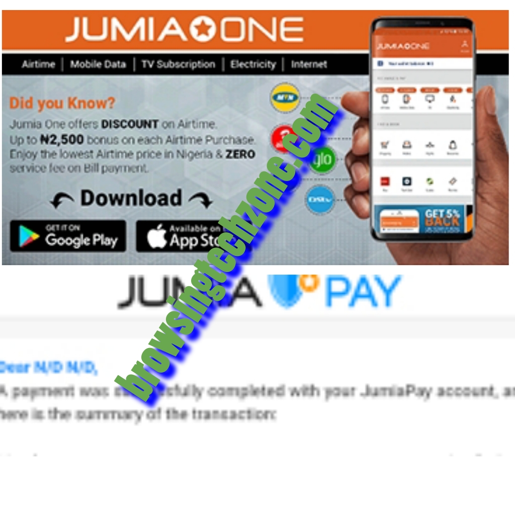 How To Make Money With Jumia One App BrowsingTechZone Free Browsing