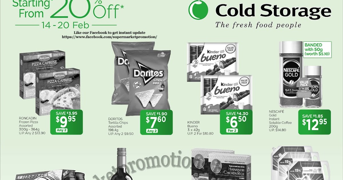 Cold Storage Weekly Promotions 14 20 February 2020 Supermarket