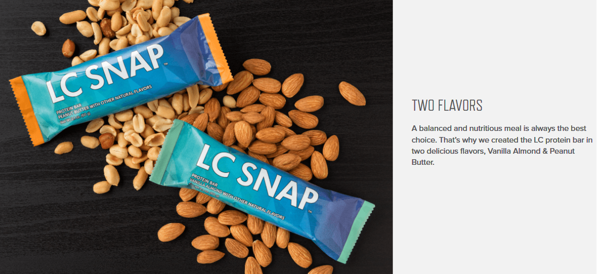 Unicity Health Supplements & Home based Networking Business Unicity LC SNAP = protein bar with