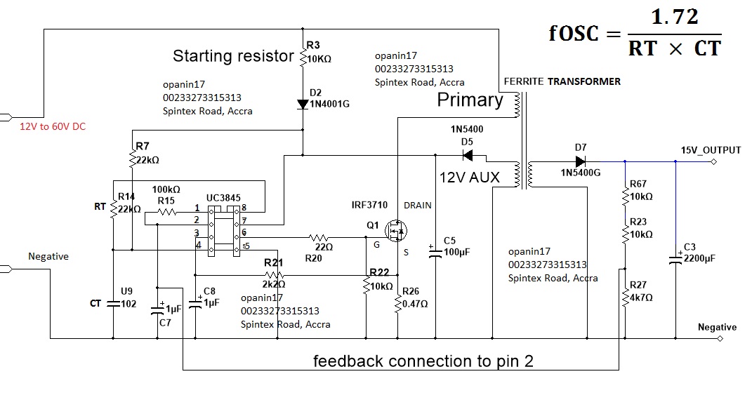 How To Make Smps Ferrite Transformer Chopper Many Circuits