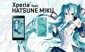 Sony Xperia SO-04E Edición Limitada de Hatsune Miku