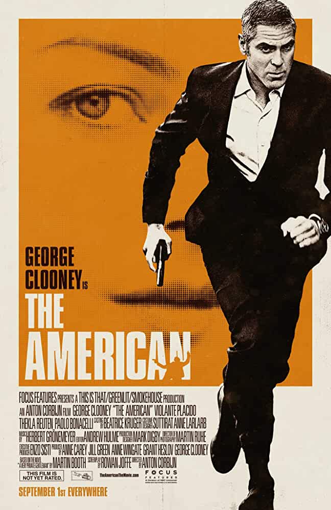 The American 2010 720p 800MB BRRip Dual Audio