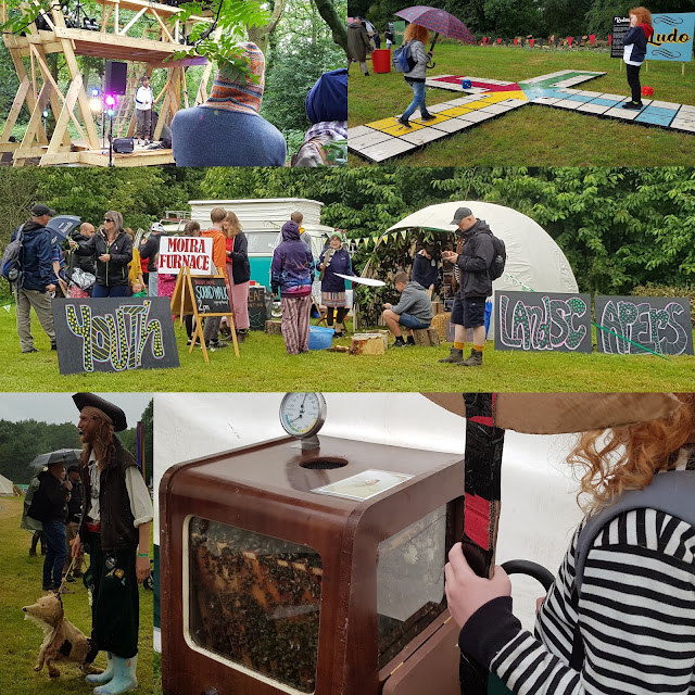 Timber Festival colllage beekeepers youth landscapers pirate