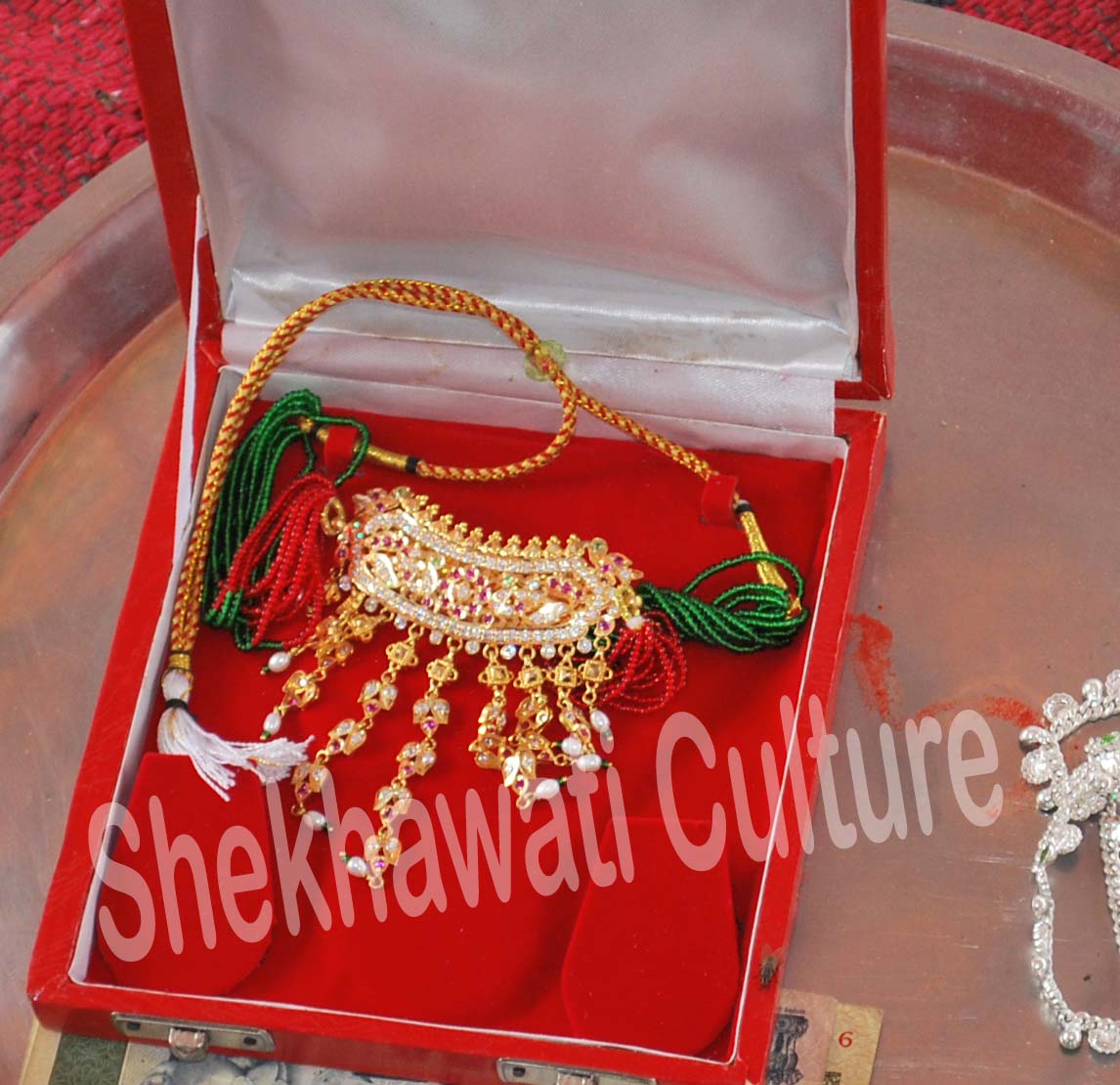 Rajputi necklace(Aad) (jewellery ) Culture of Rajasthan