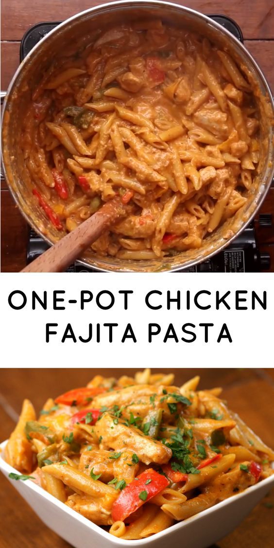 OnePot Chicken Fajita Easy Food