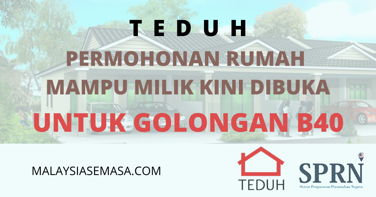 Permohonan rumah mampu milik b40