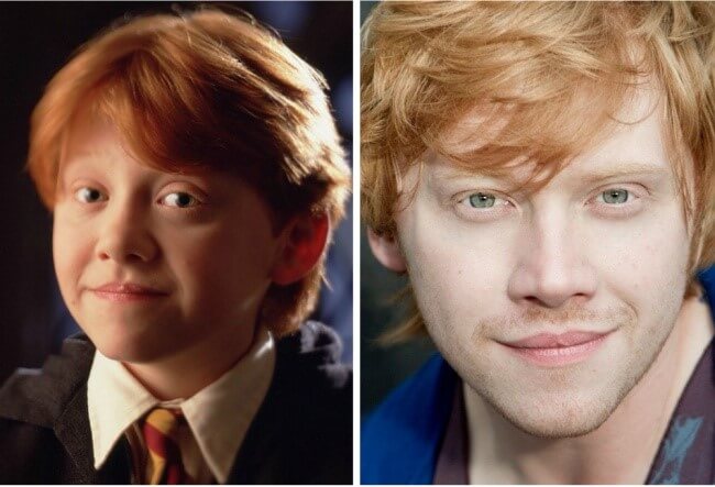 Atores de Harry Potter antes e depois