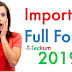 50+ New Words Full Forms 2019 | Full Forms Of Words 2019 | Full Forms List | Important Full Form List |