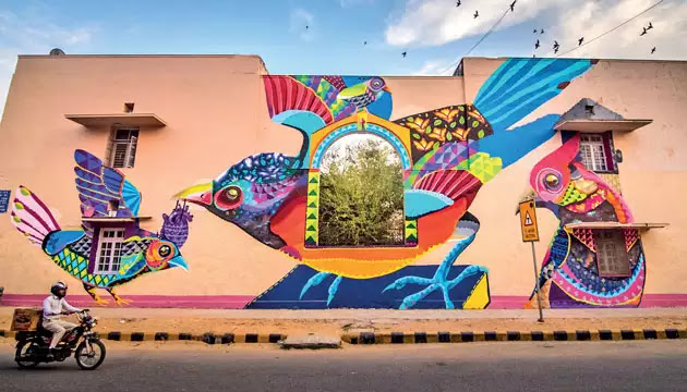 Most Famous Graffiti Art on the Streets of Delhi