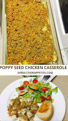Poppy seed chicken casserole