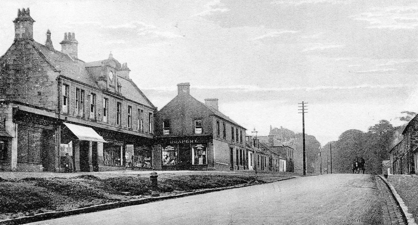 Tour Scotland Old Photograph Sauchie Scotland