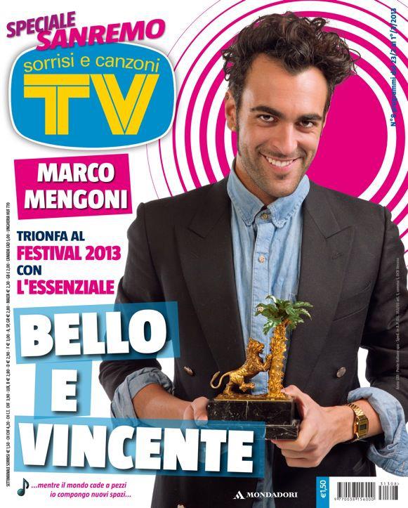 Marco Mengoni, copertina, sorrisi e canzoni