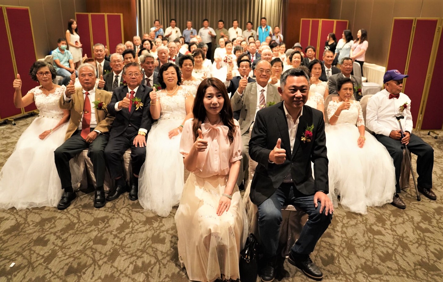 中華海峽傳媒 牽手半世紀金門縣府表揚金鑽婚夫妻