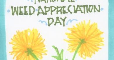 The Official Tomie dePaola Blog: VINTAGE Weed Appreciation Day