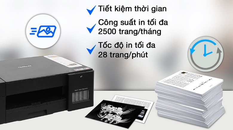 Máy in đa chức năng Brother DCP-T220 - in phun, copy, scan, adf