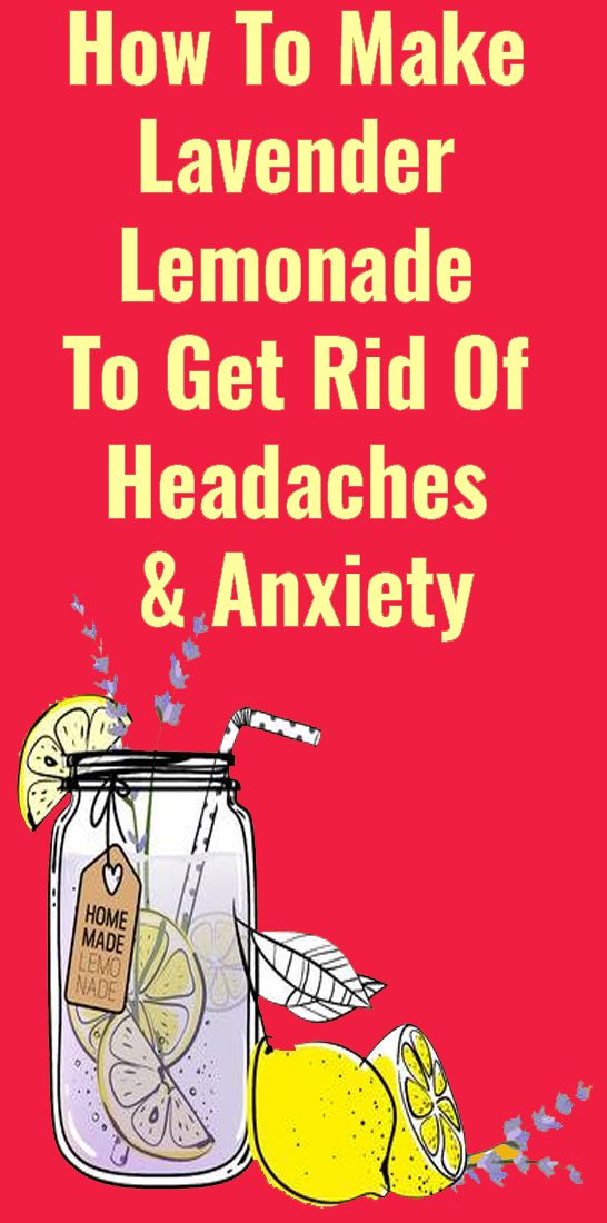 This Lemon And Lavender Juice Recipe Helps Combat Headaches And Anxiety