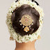 Gold hair clips jewelry