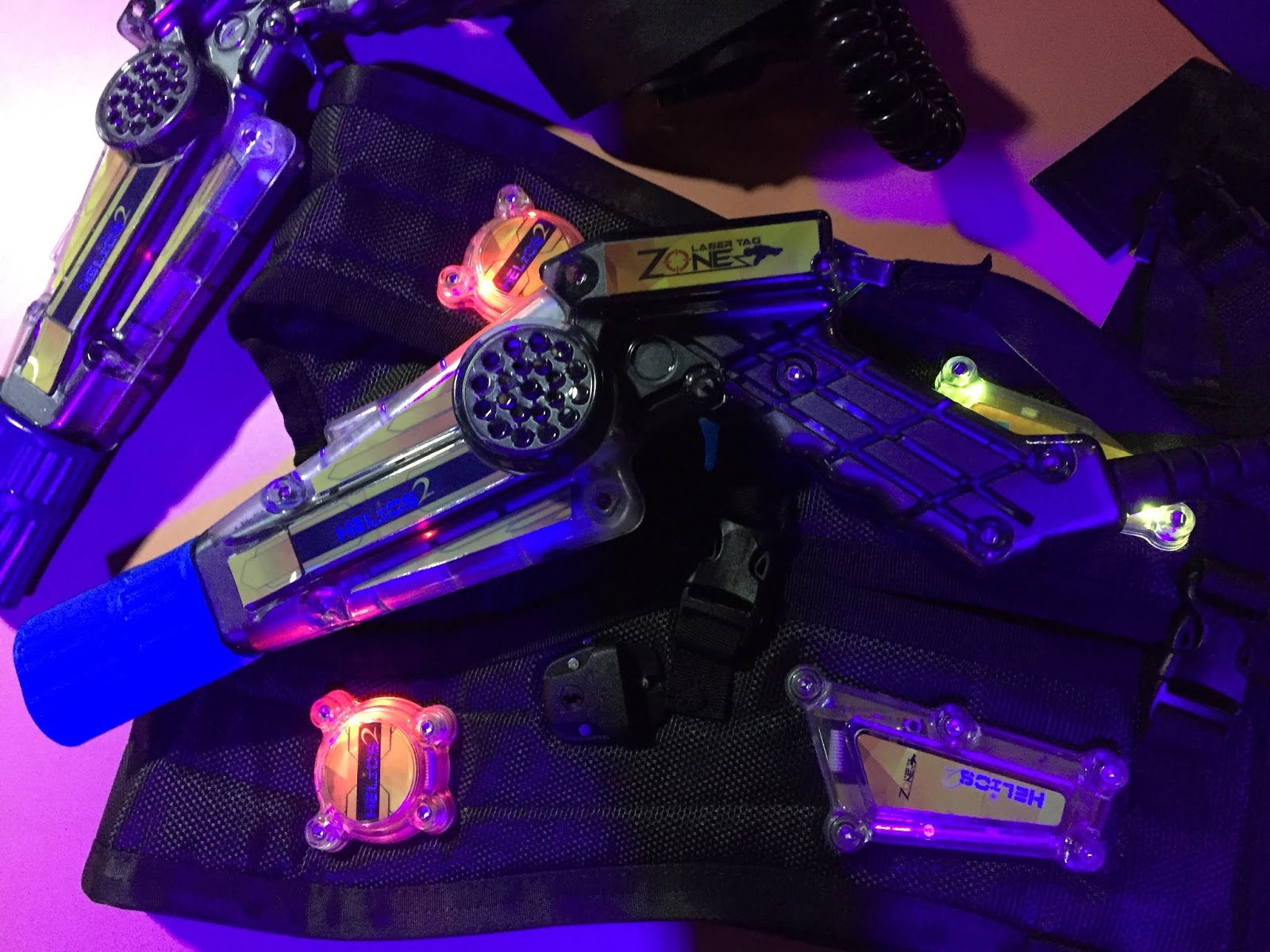 Helios2, Laser Tag Game Equipment