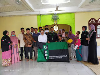 Mengenang 16 Tahun Bencana Tsunami, HMI di Aceh Timur Santuni Anak Yatim Desember 26, 2020