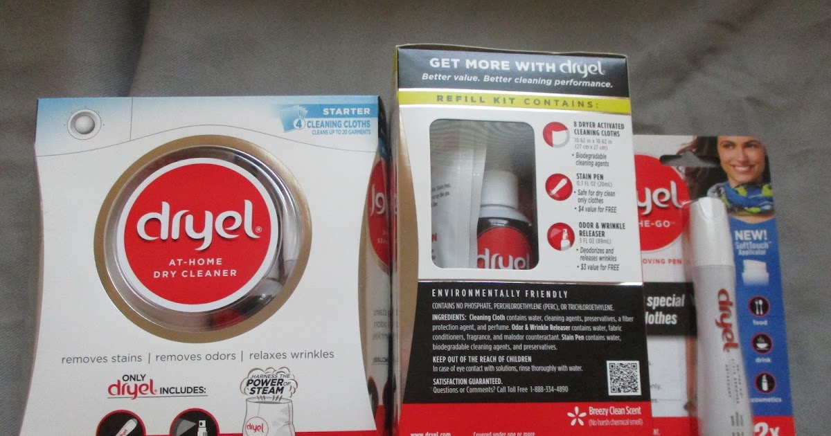 Missy's Product Reviews Dryel Travel Pen & Dryer Activated Cleaning Cloth