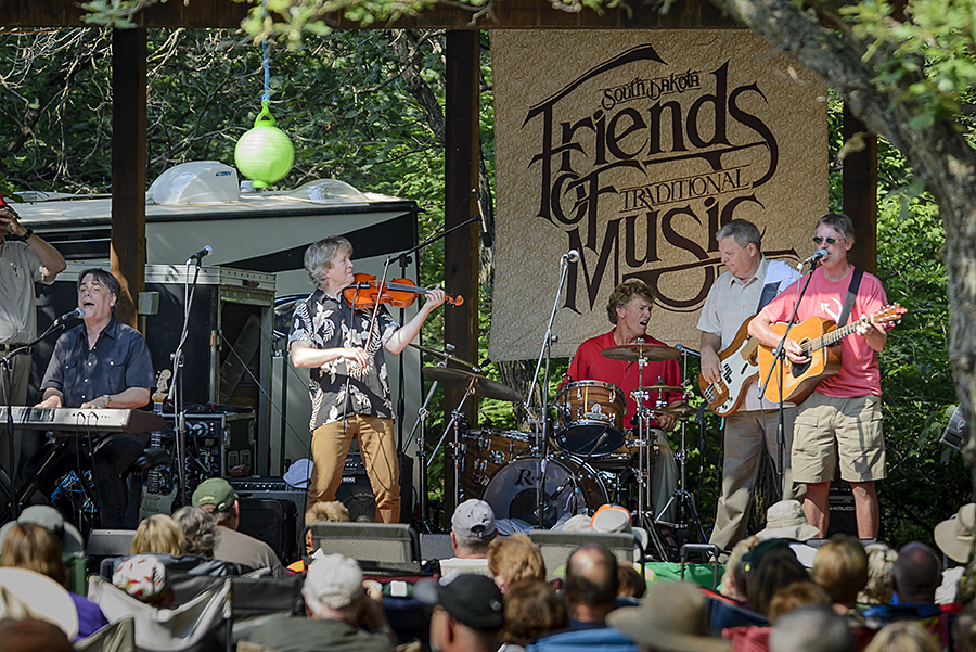 Chad's Concert Pix Red Willow Band, Newton Hills State Park, South Dakota