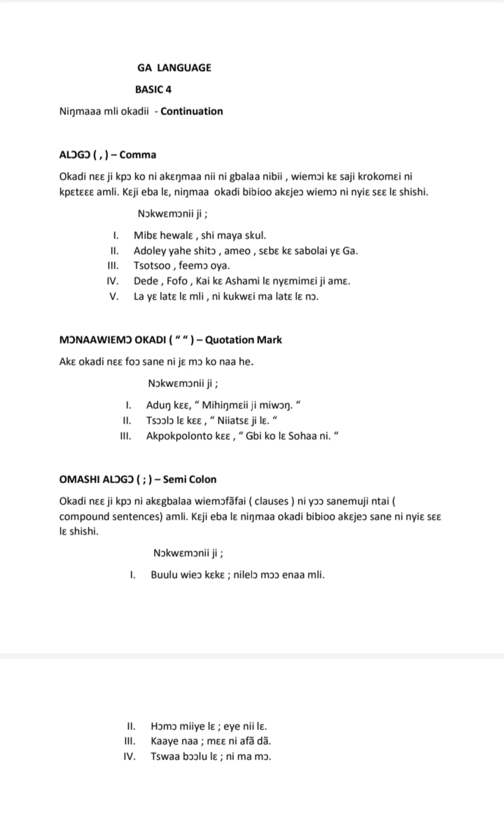 GA LANGUAGE