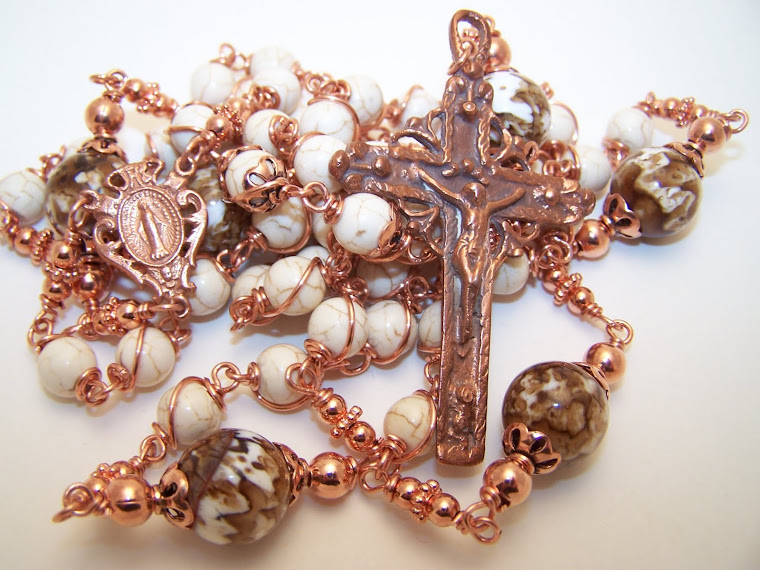 No. 6.  Solid Copper Collection! Rosary Of The Miraculous Medal