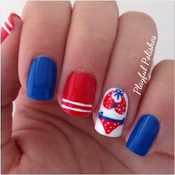july 4th nail designs nails fun painting playfulpolishes