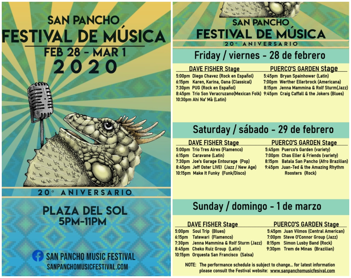 Vive el 20° Festival Musical San Pancho, capital cultural de la Riviera