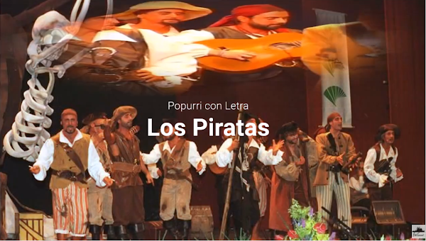 🏴‍☠️🏴‍☠️Popurri con LETRA🖋️ Comparsa "Los Piratas" de Antonio Martínez Ares (1998)🏴‍☠️🏴‍☠️
