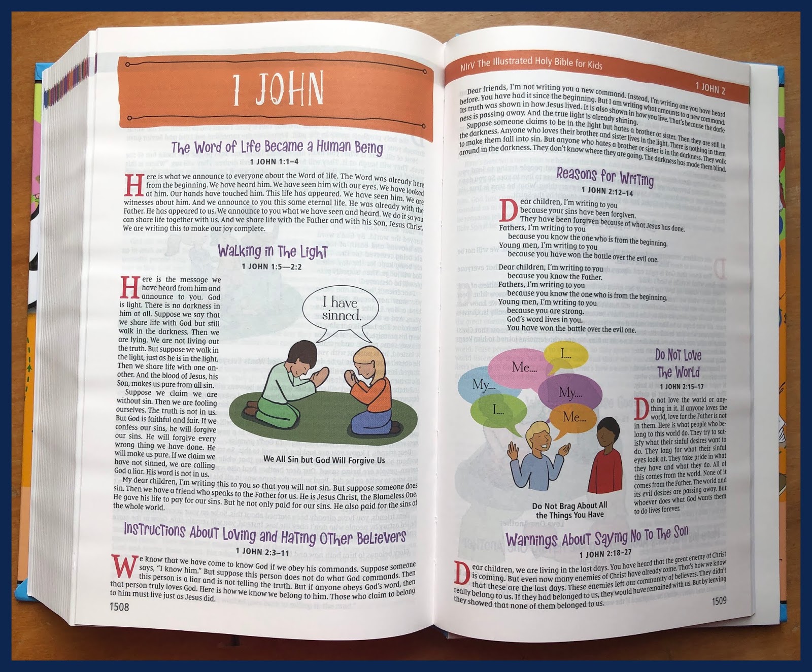 Abundant Family Living The Illustrated Holy Bible for Kids